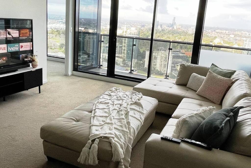 Lux 3 Bedroom Apartment In Southbank Melburne Exterior foto